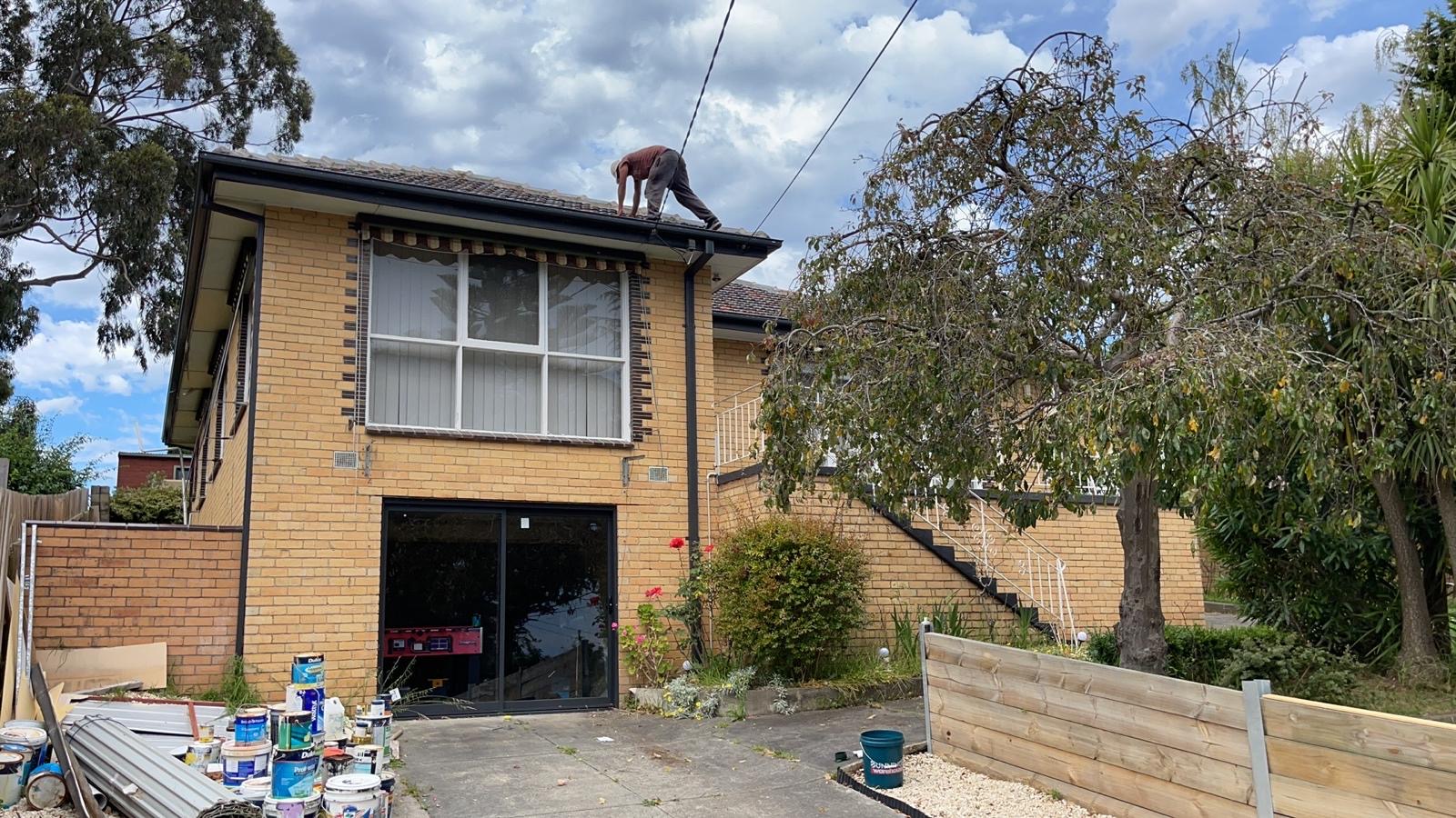 On-site roof inspection