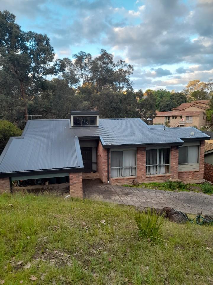 Original tile roof before Colorbond re-roof